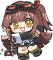 Chibi Mayling announcing updates.