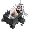 "Beauty in the Graveyard" full damaged artwork (Censored)